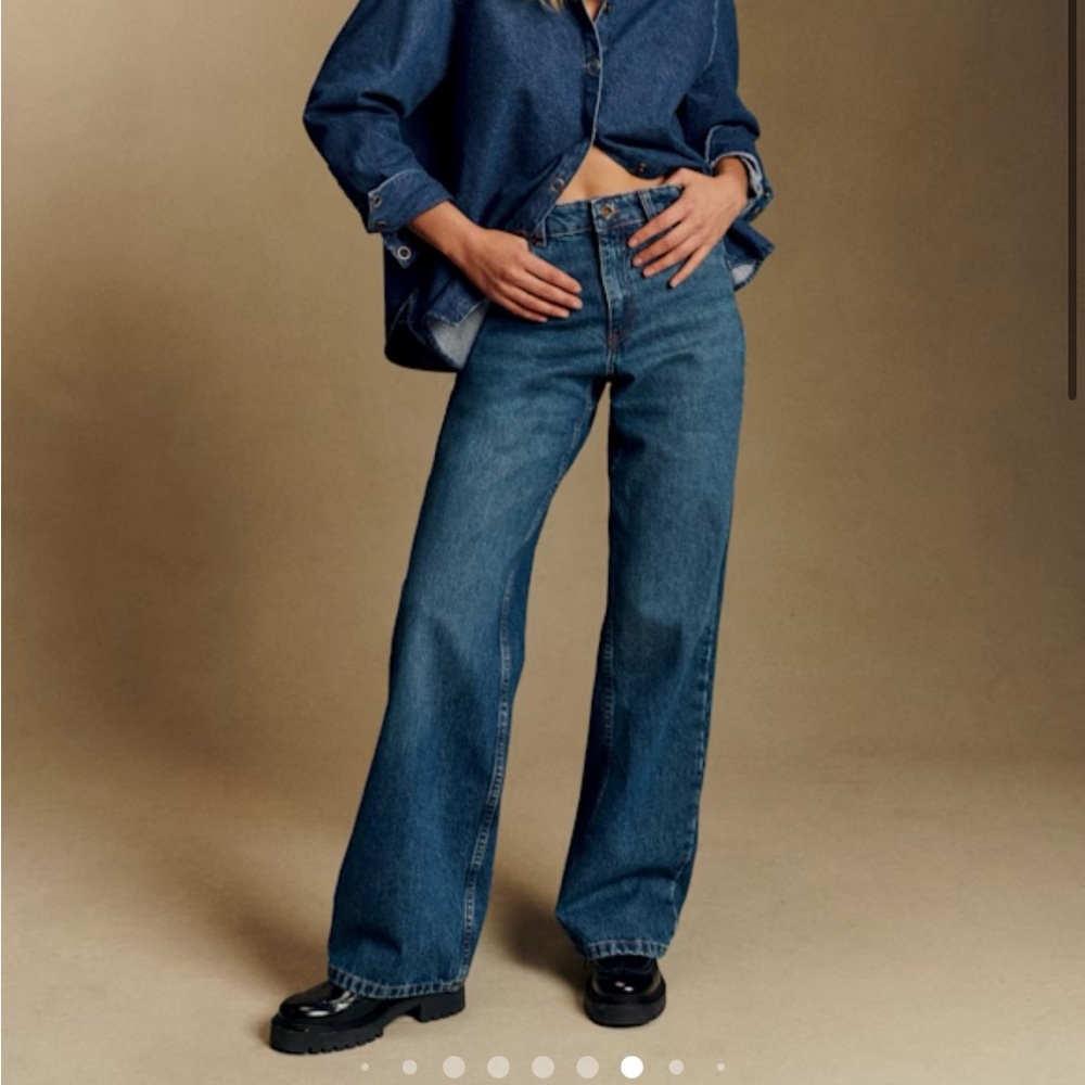 NWT Sezane Wide Leg Jeans